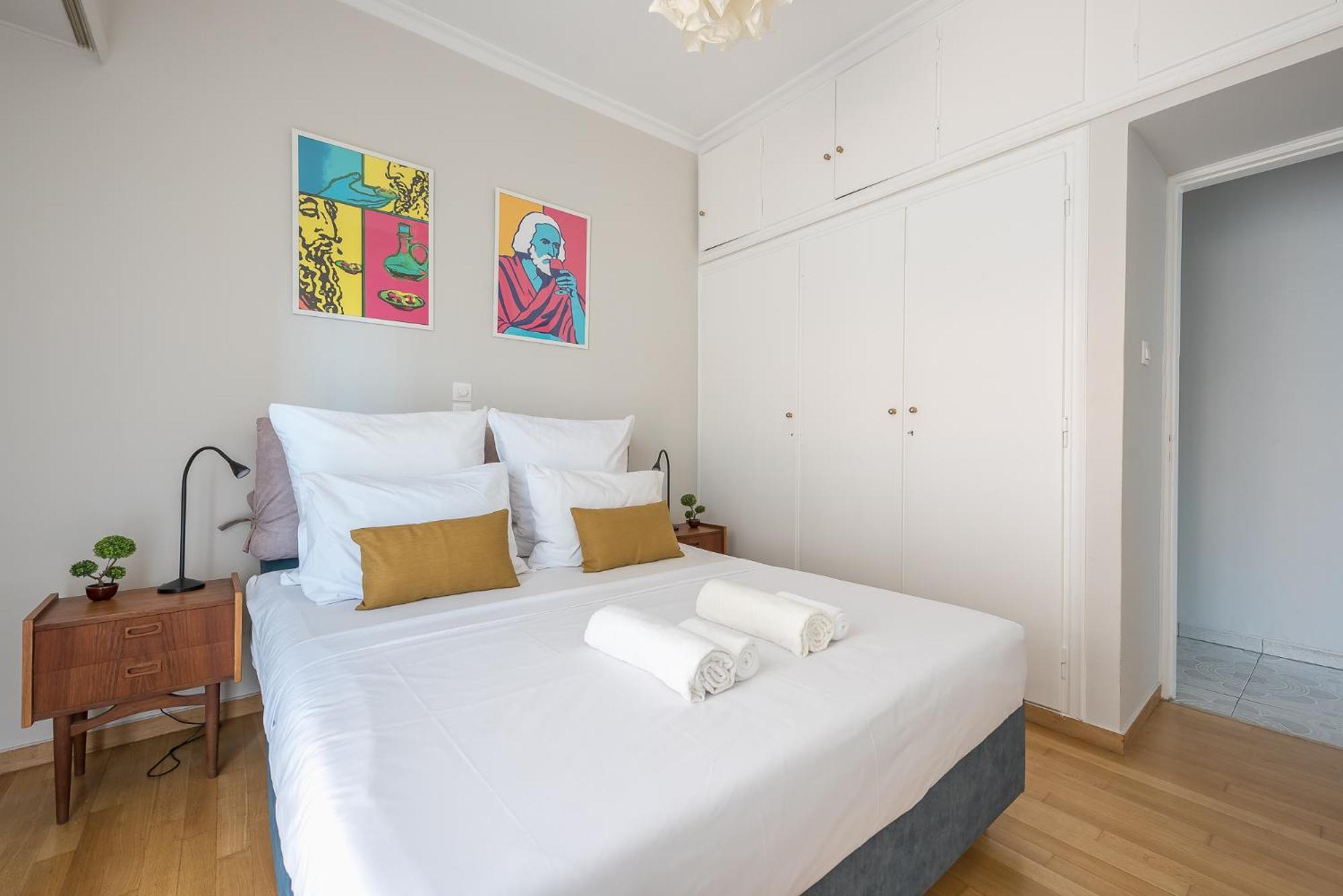 Spacious 2Bds Apt With Acropolis View In Center Atena Exterior foto