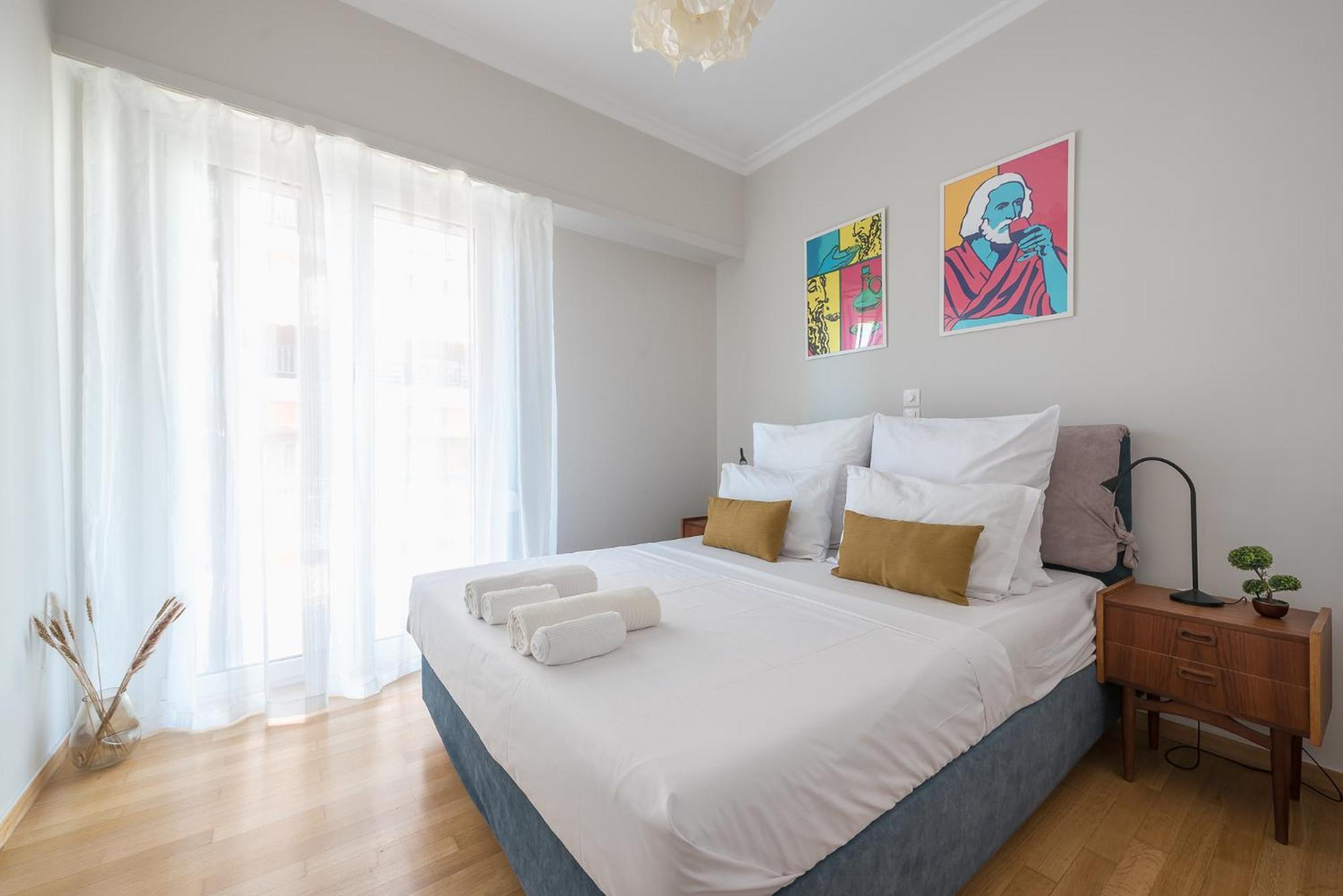 Spacious 2Bds Apt With Acropolis View In Center Atena Exterior foto