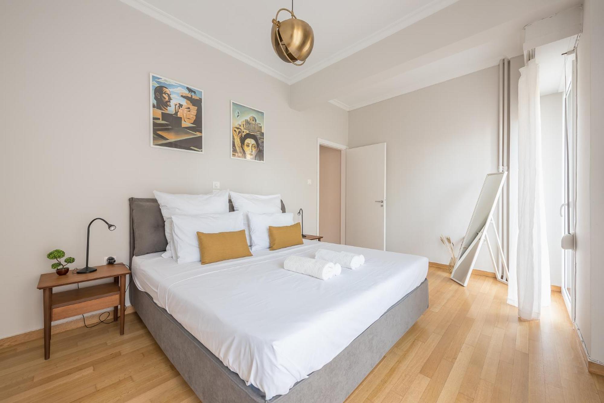 Spacious 2Bds Apt With Acropolis View In Center Atena Exterior foto