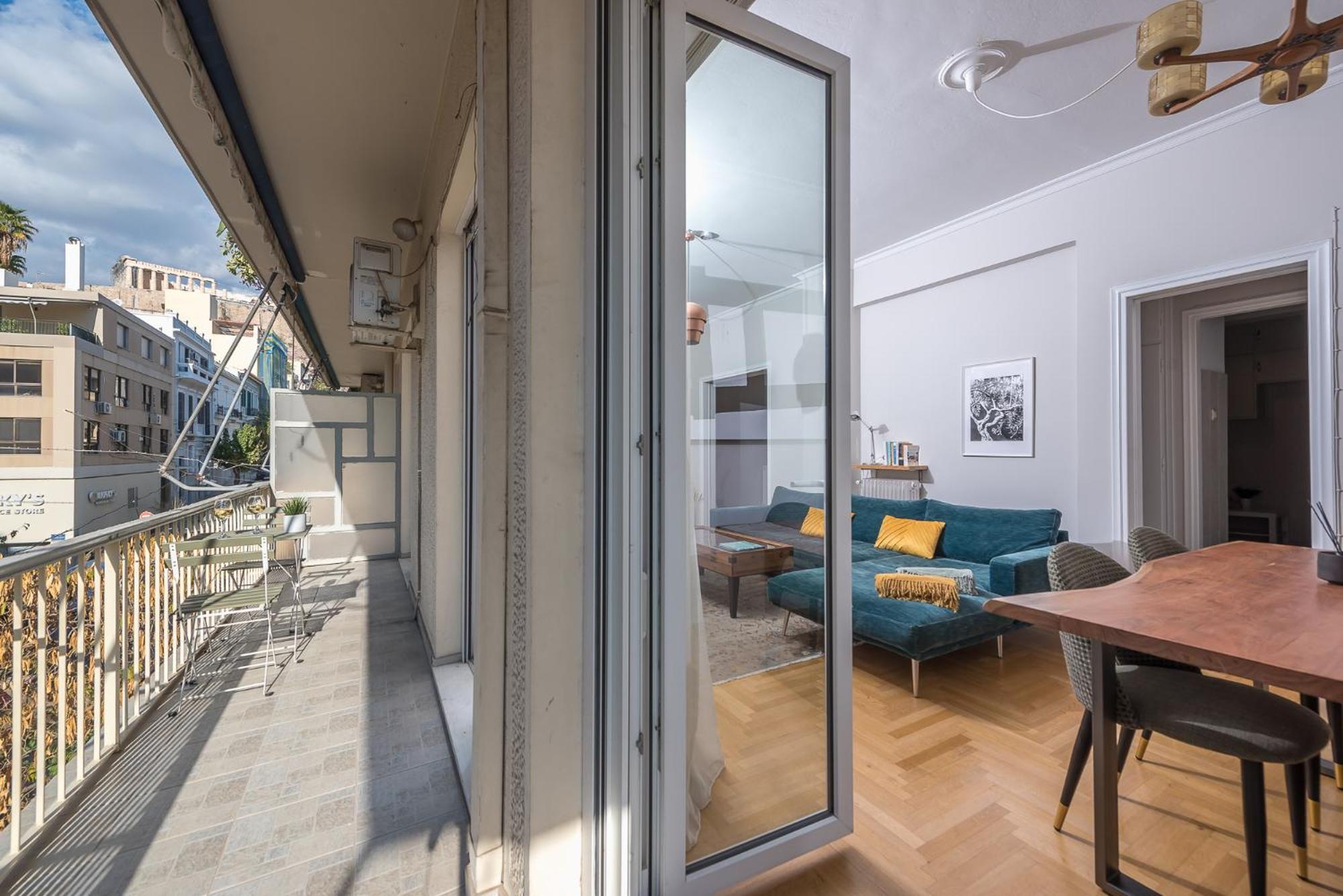 Spacious 2Bds Apt With Acropolis View In Center Atena Exterior foto